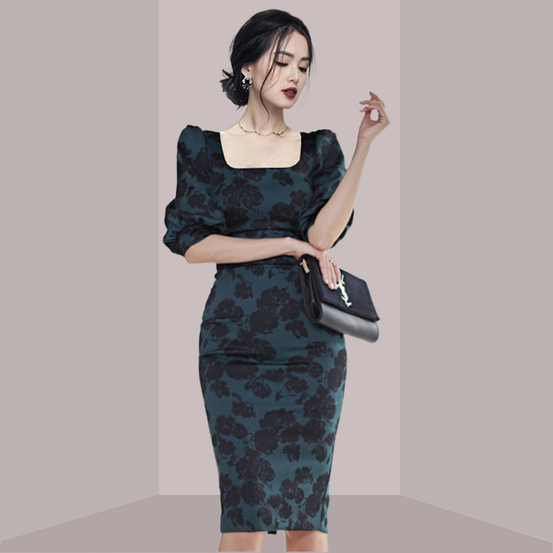 Elegantes, feminines Midikleid – French Vintage Floral Midi Dress Bewertung und Preis