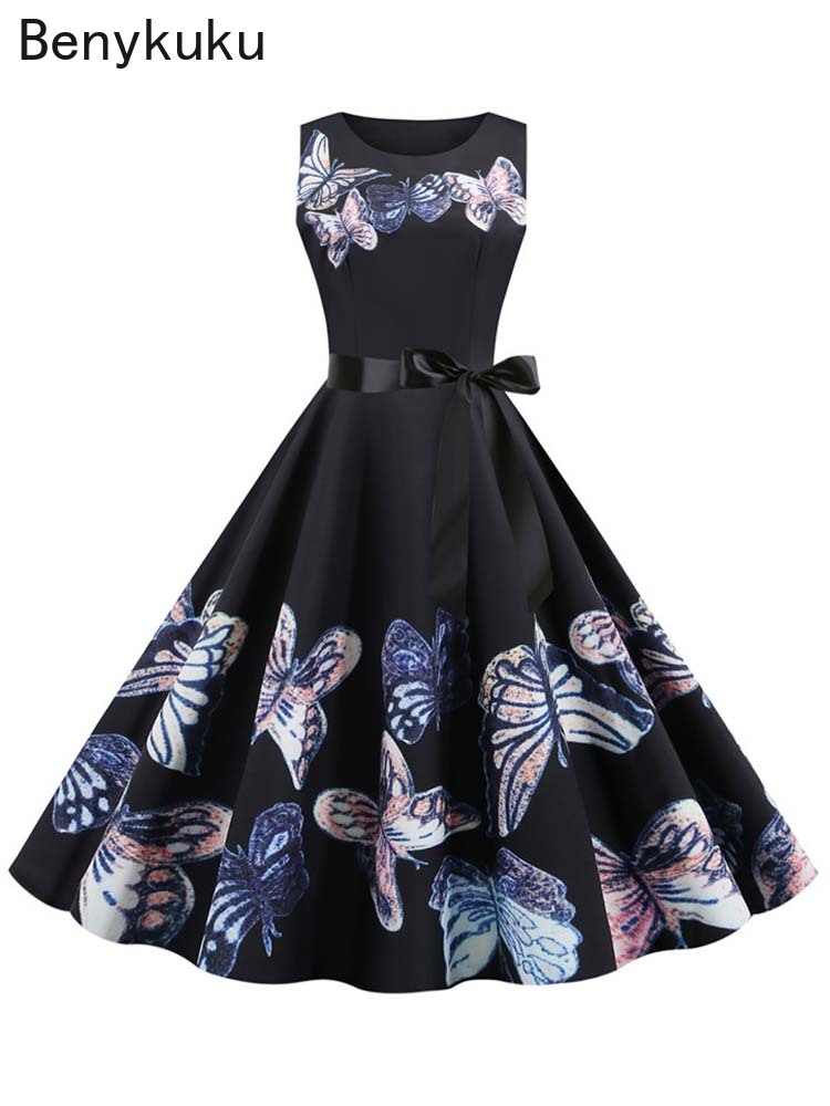 1950er Jahre Vintage Sommerkle – French Vintage Floral Midi Dress Bewertung und Preis